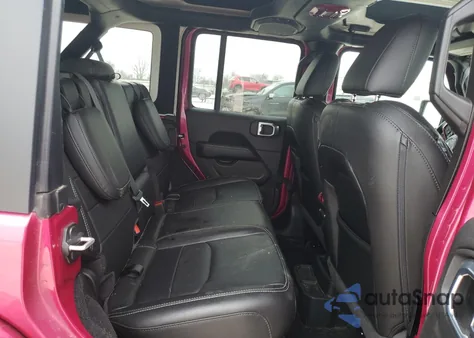 2021 Jeep Wrangler Unlimited Sahara 4Xe из США, поврежденный, VIN 1C4JJXP68MW852703